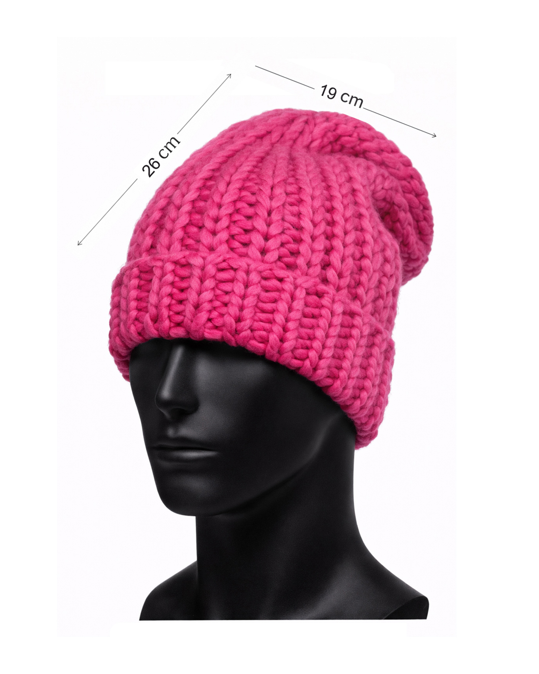 Gorro de lana gruesa invierno refugio