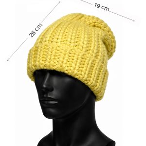 Gorro de lana gruesa invierno Refugio