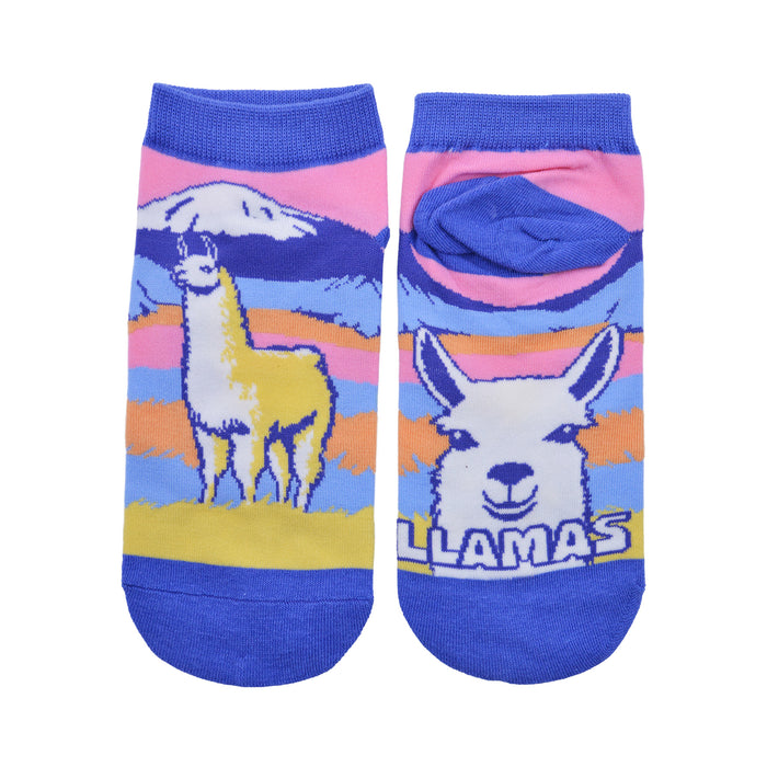 Calcetines cortos llamas