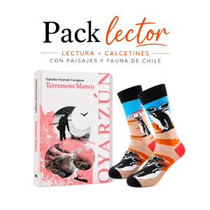 pack lector calcetines más novela